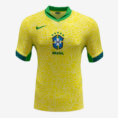 Maglia da Calcio Casa Brasile 2024 Autografata da Cafu