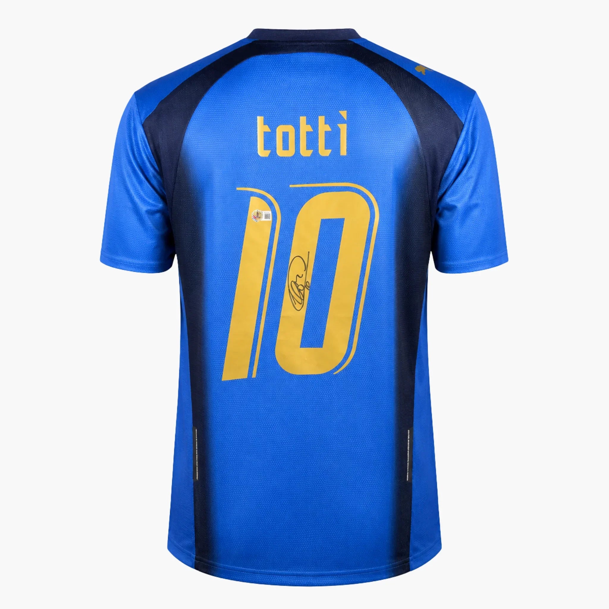 記念グッズ Francesco Totti Signed shirt Azzuri 2006 ⚽️🇮🇹”FIFA World Cup 2006 Francesco Totti signed shirt number 記念グッズ