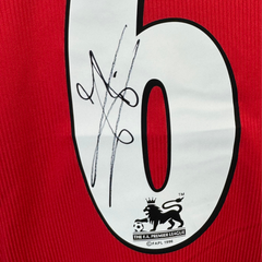 Jaap Stam Gesigneerd Manchester United Voetbalshirt - Thuis 1998-99