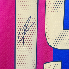 Lamine Yamal Gesigneerd FC Barcelona Voetbalshirt - 2024-25 Thuis