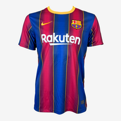 リオネル・メッシ 直筆サイン入り FCバルセロナ 2020-21 ホームユニフォーム