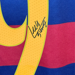 Maglia da calcio FC Barcelona autografata da Luis Suárez - Stagione 2015-16 Casa