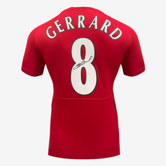 Maillot de football Liverpool signé par Steven Gerrard - Domicile 2005