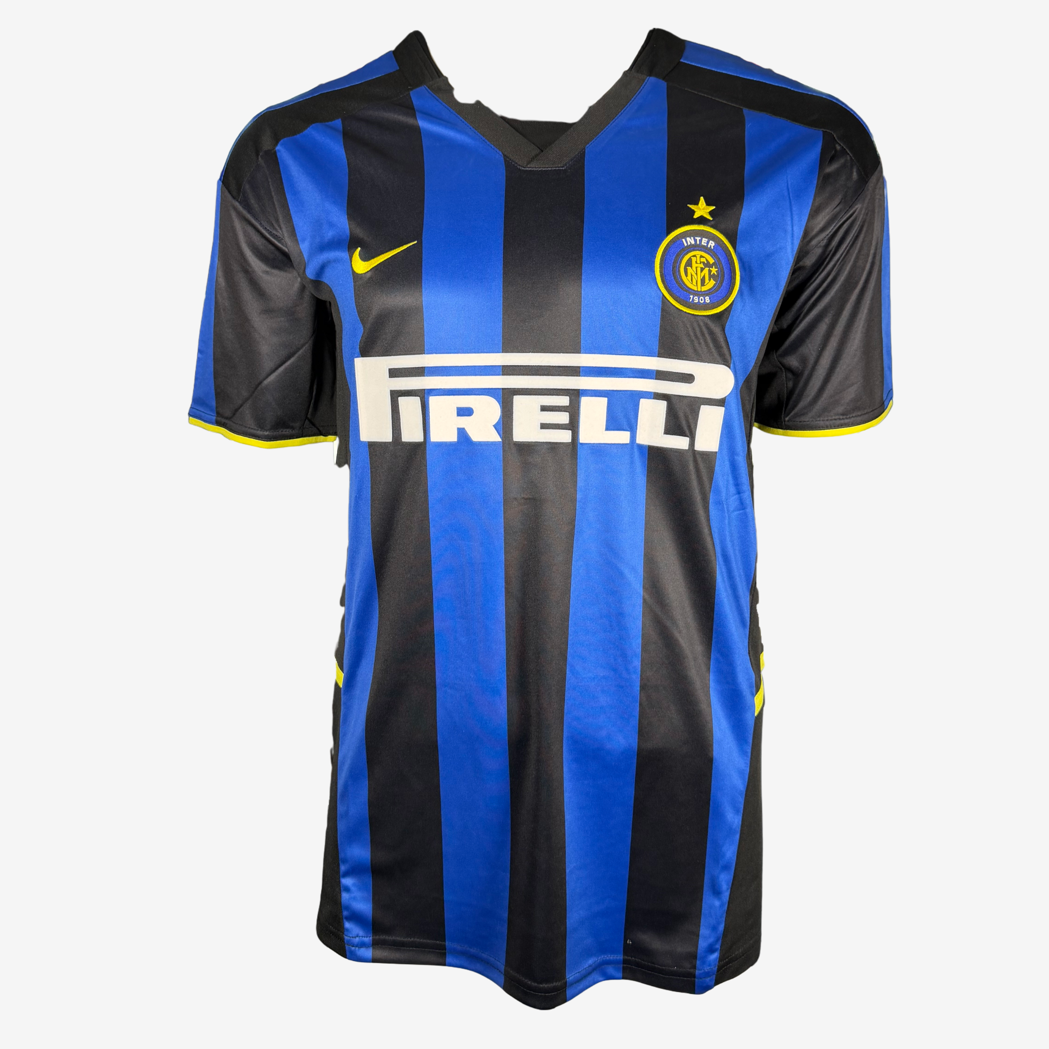 Adriano Signed Inter Milan Home Shirt 2002–2003