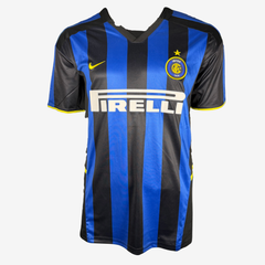 Adriano Signed Inter Milan Home Shirt 2002–2003