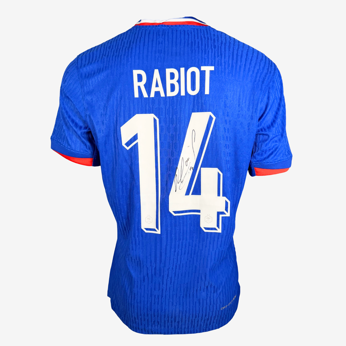 Adrien Rabiot Signed France 2024 Home Shirt