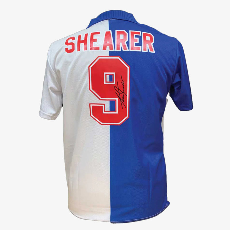 Alan_Shearer_signiertes_Blackburn_Rovers_Fußballtrikot_-_1994-95_Heimtrikot | Iconic Shirts