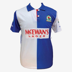 Alan Shearer Signed Blackburn Rovers Football Shirt - 1994-95 Home