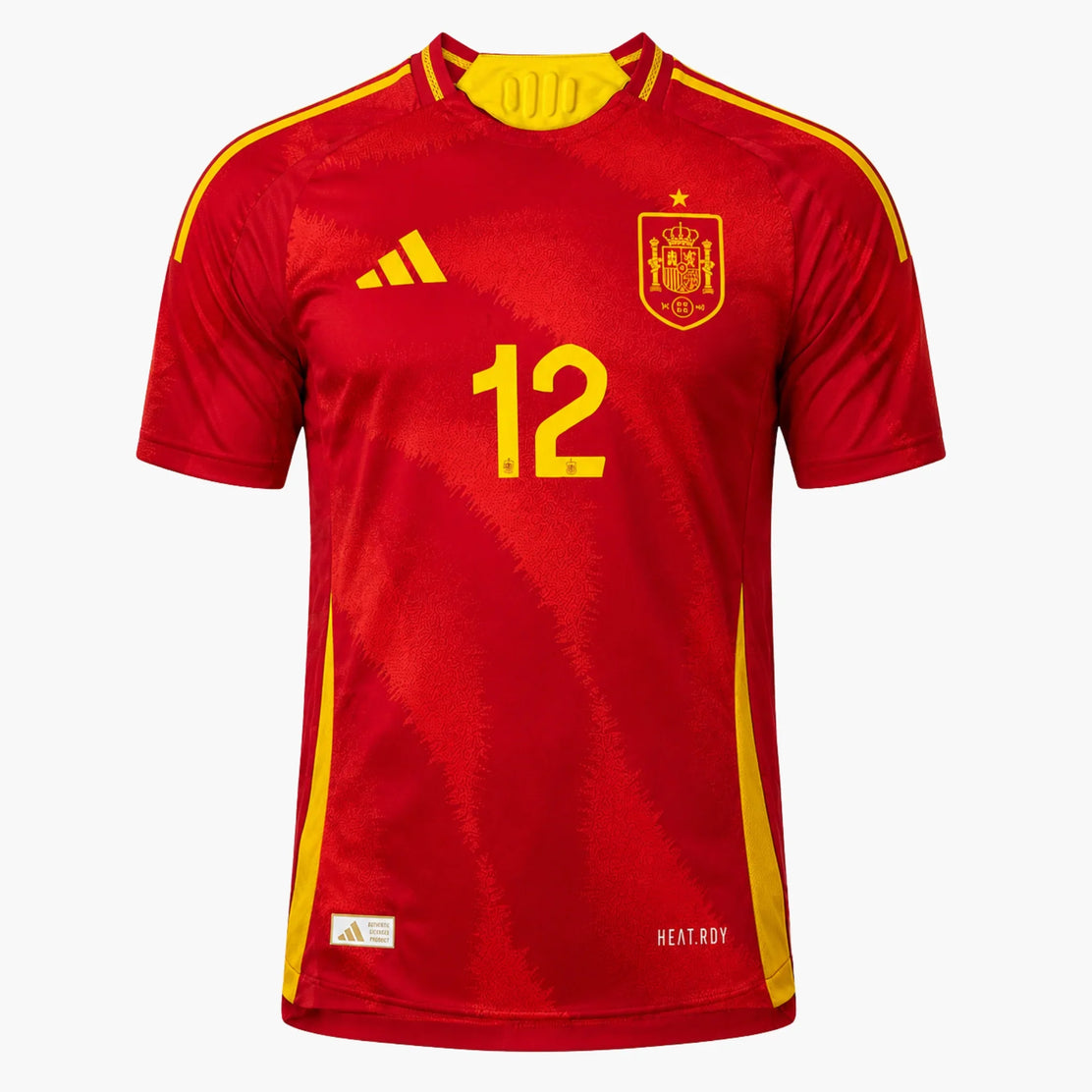 alt
Face avant du maillot domicile Espagne EURO 2024 signé par Alejandro Grimaldo | Iconic Shirts