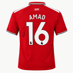 Amad Diallo Signed Manchester United Home Shirt