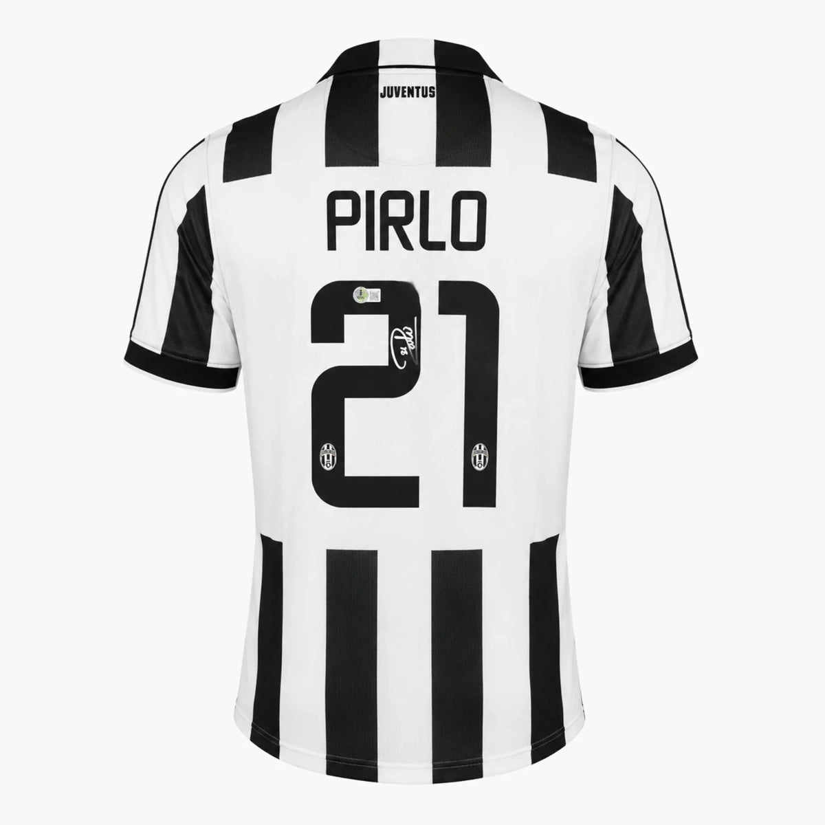 AndreaPirloSignedJuventusHomeShirt2014_15-back | Iconic Shirts