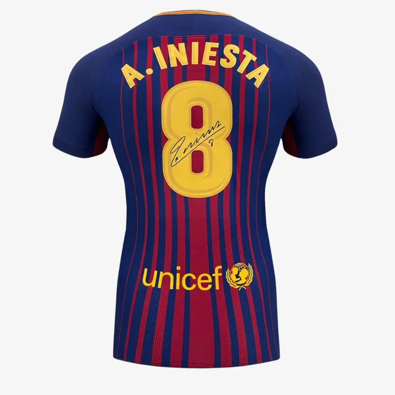 AndresIniestaSignedFCBarcelona2017-18FootballShirt_2a988bfb-3151-4de4-8e91-f21b8df4814a | Iconic Shirts