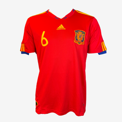 Andrés Iniesta Signed Spain Home Shirt - 2010