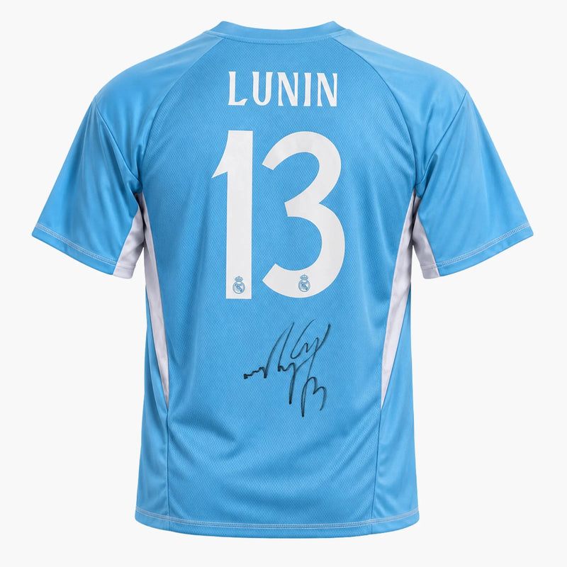 AndriyLuninSignedRealMadridGoalkeeperShirt | Iconic Shirts
