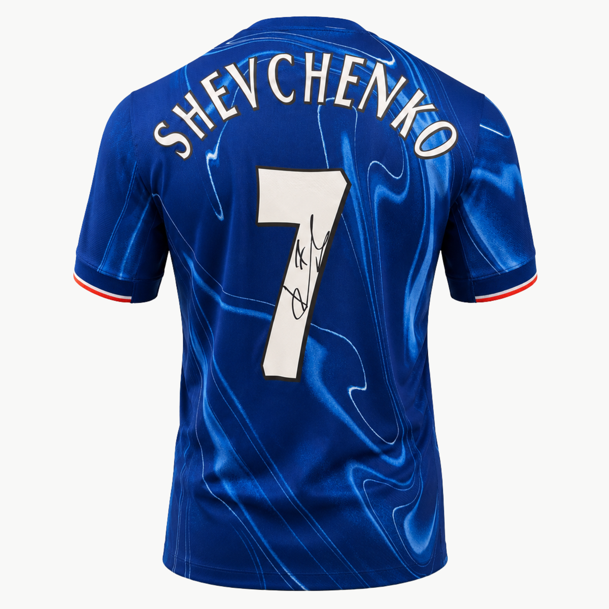 Andriy Shevchenko Signed Chelsea Home Shirt 2024–2025