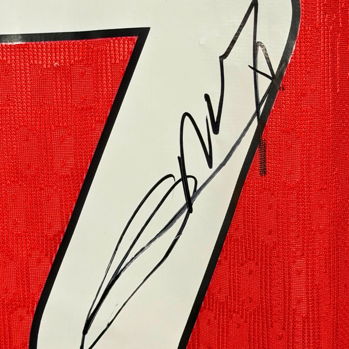 AntoineGriezmannSignedAtleticoMadridHomeShirt-2024-2025-signature | Iconic Shirts