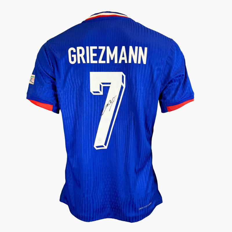 AntoineGriezmannSignedFrance2025HomeShirt | Iconic Shirts