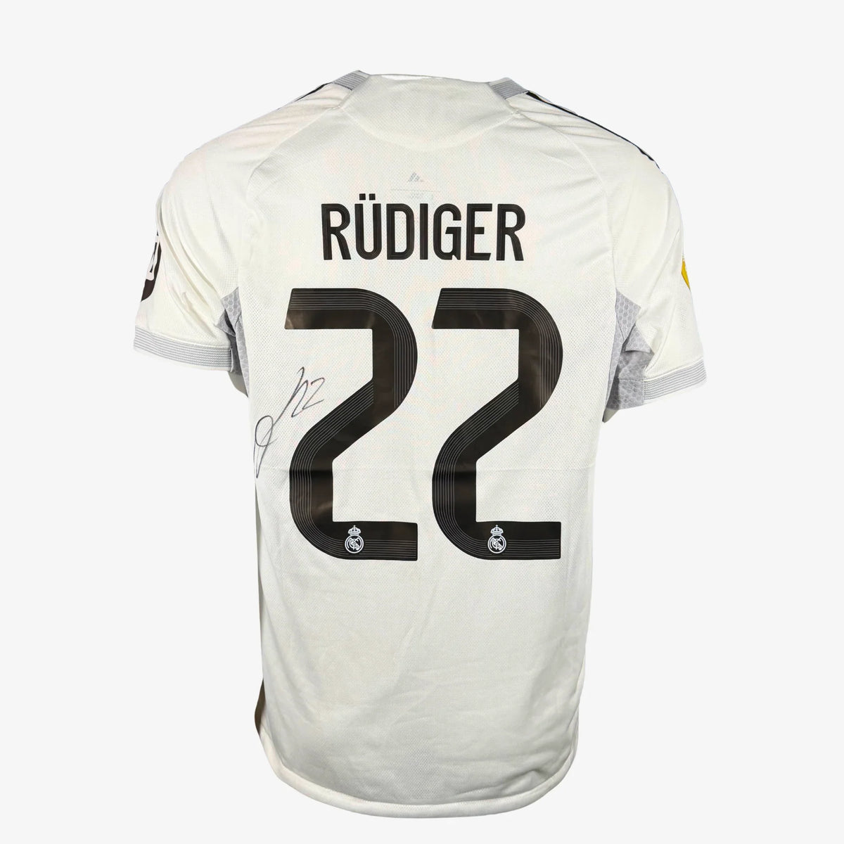 AntonioRudigerSignedRealMadridHomeShirt-2025-2026 | Iconic Shirts