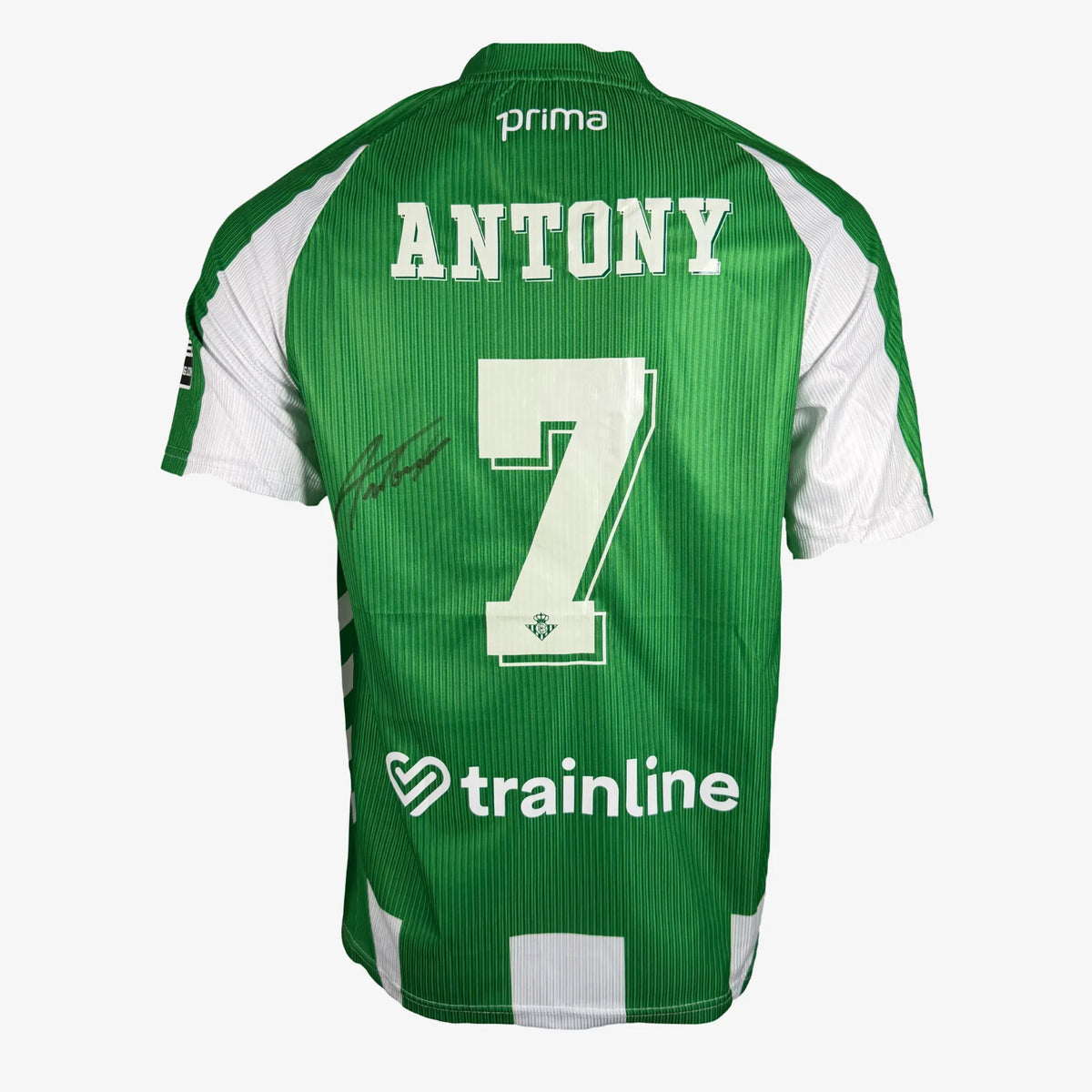 AntonySignedRealBetisHomeShirt-2025-2026-back | Iconic Shirts