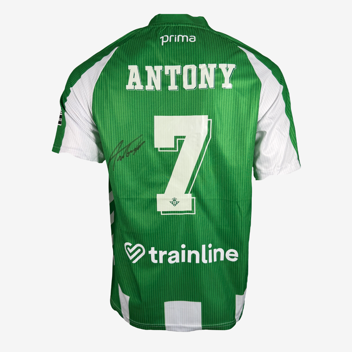 Antony Signed Real Betis Home Shirt - 2025-2026 - Iconic Shirts