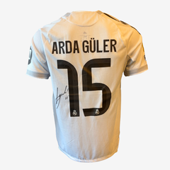 Arda Güler Signed Real Madrid Home Football Shirt – 2025–26