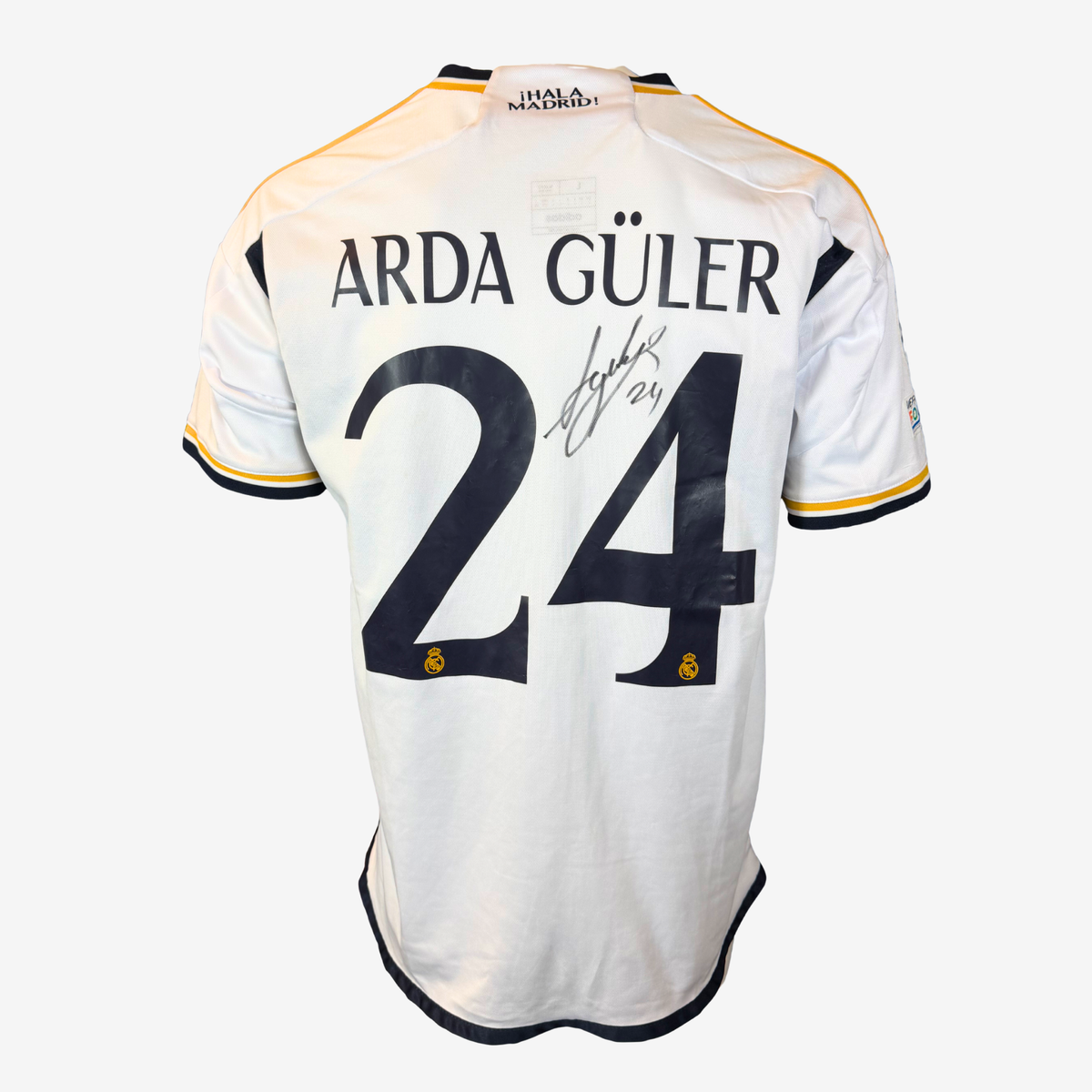 Arda Güler Signed Real Madrid Home Shirt - 2023-24