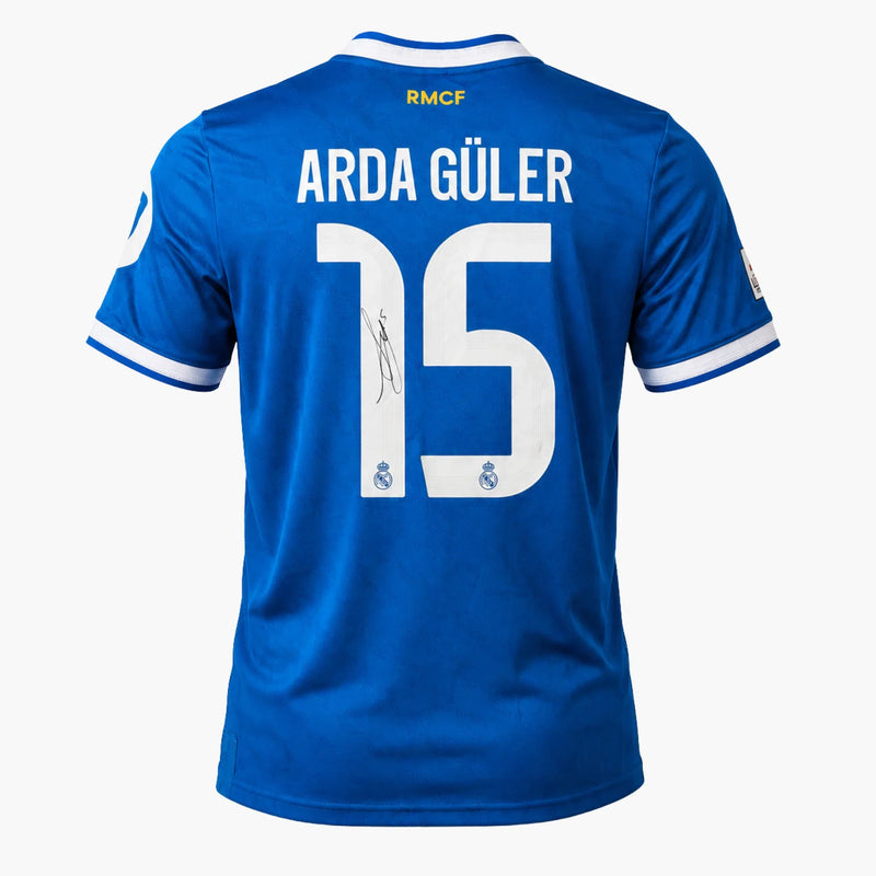 ArdaGulerSignedRealMadridThirdShirt2025_26 | Iconic Shirts
