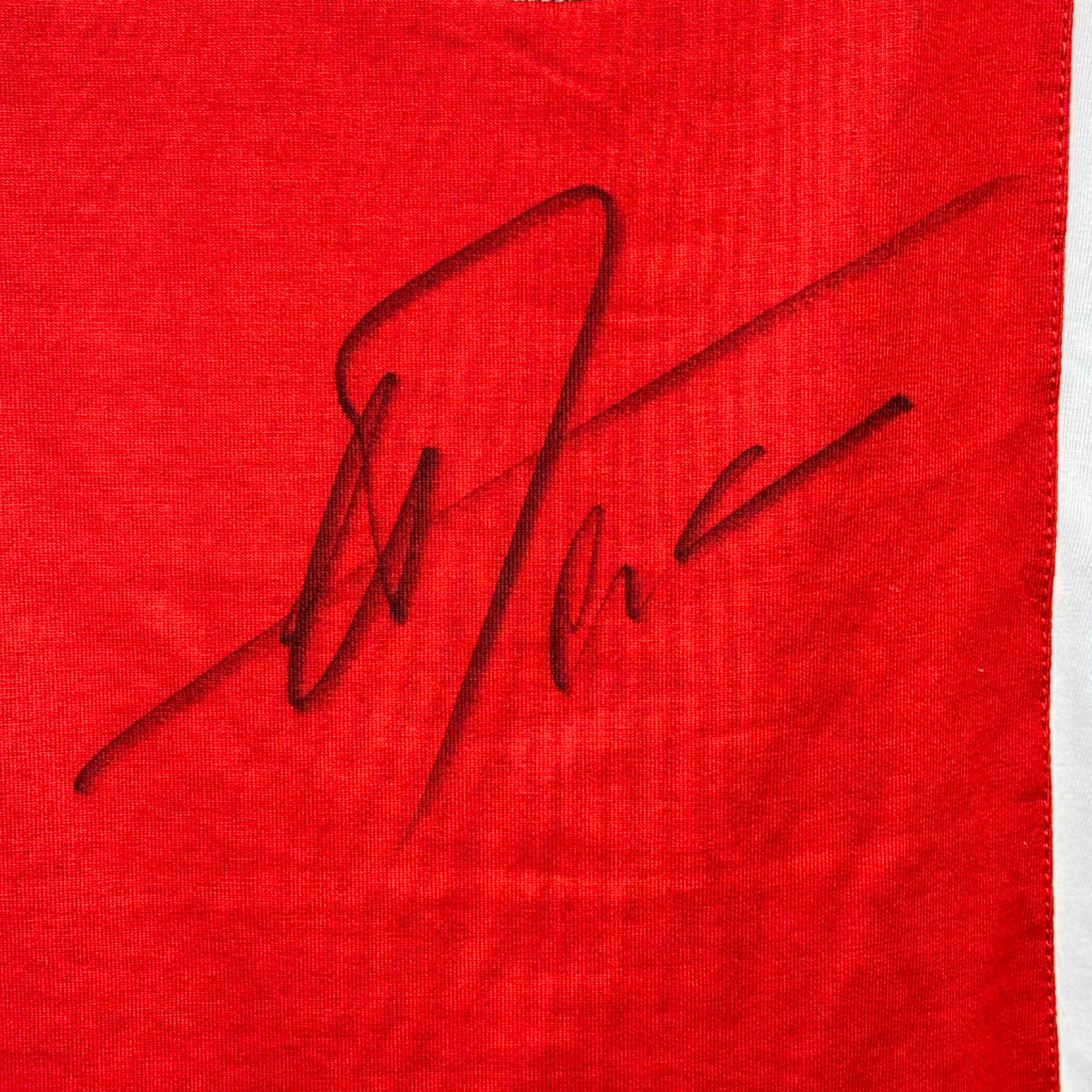 Arie Haan Gesigneerd Ajax Voetbalshirt - Thuis