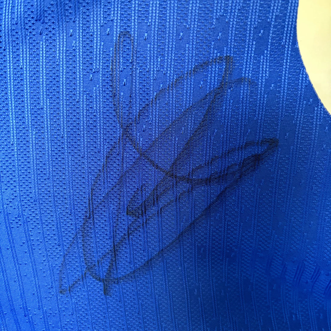 AurelienTchouameniSignedFranceHomeFootballShirt_Euro2024-signature | Iconic Shirts