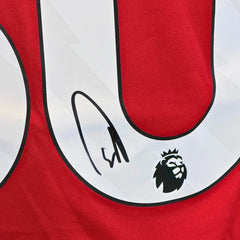 BenjaminSeskoSignedManchesterUnited2025_26HomeShirt-signature | Iconic Shirts