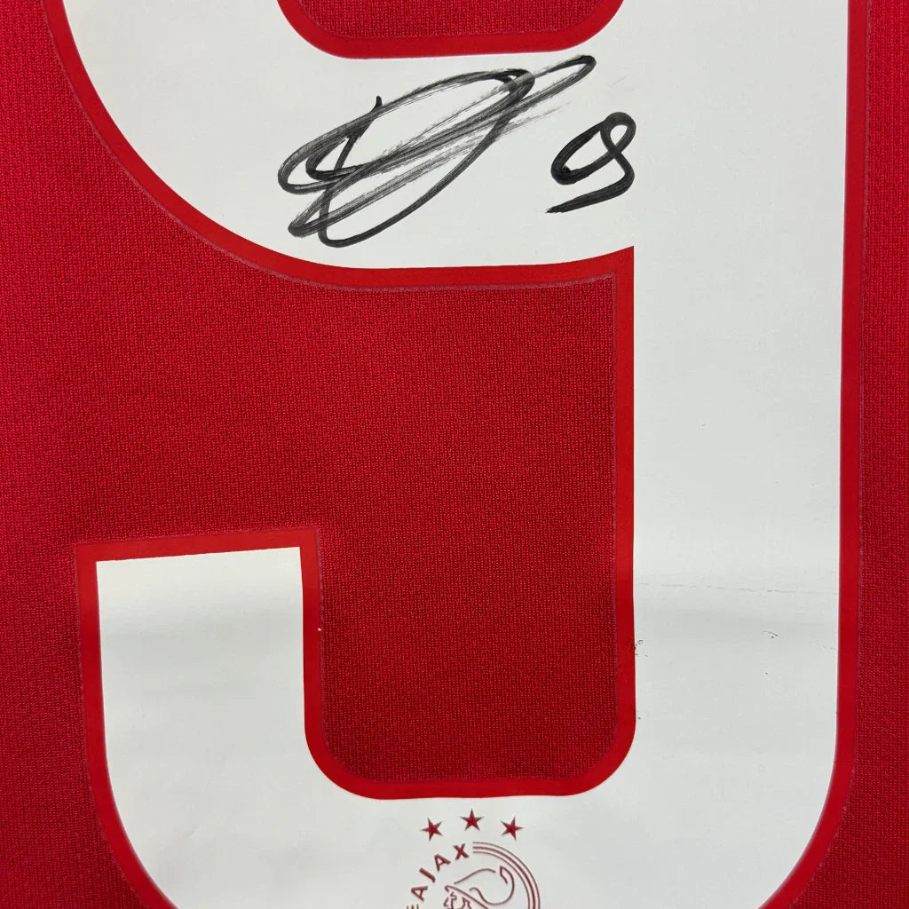 BrianBrobbeySignedAjaxFootballShirt-2024-25Home-signature | Iconic Shirts