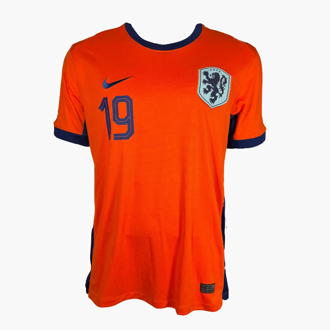 Brian Brobbey maillot domicile des Pays-Bas signé 2024-2026 - face | Iconic Shirts