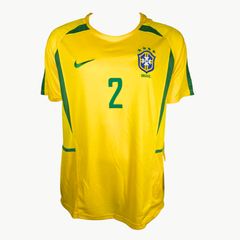 Cafu Signed Brazil Home Shirt 2022