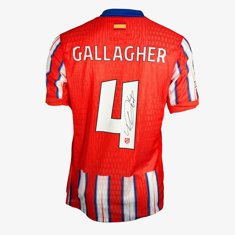 Conor Gallagher signiertes Atletico-Madrid-Heimtrikot 2024_25 | Iconic Shirts