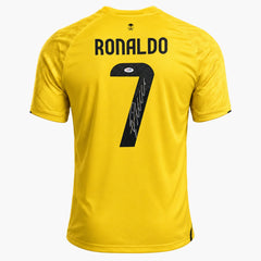 CristianoRonaldoSignedAlNassrHomeShirt2025_26 | Iconic Shirts