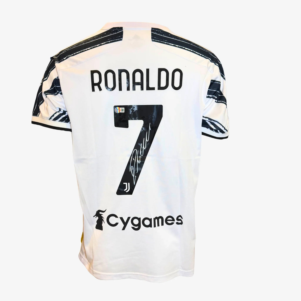 Cristiano Ronaldo Signed Juventus 2020–21 Home Shirt
