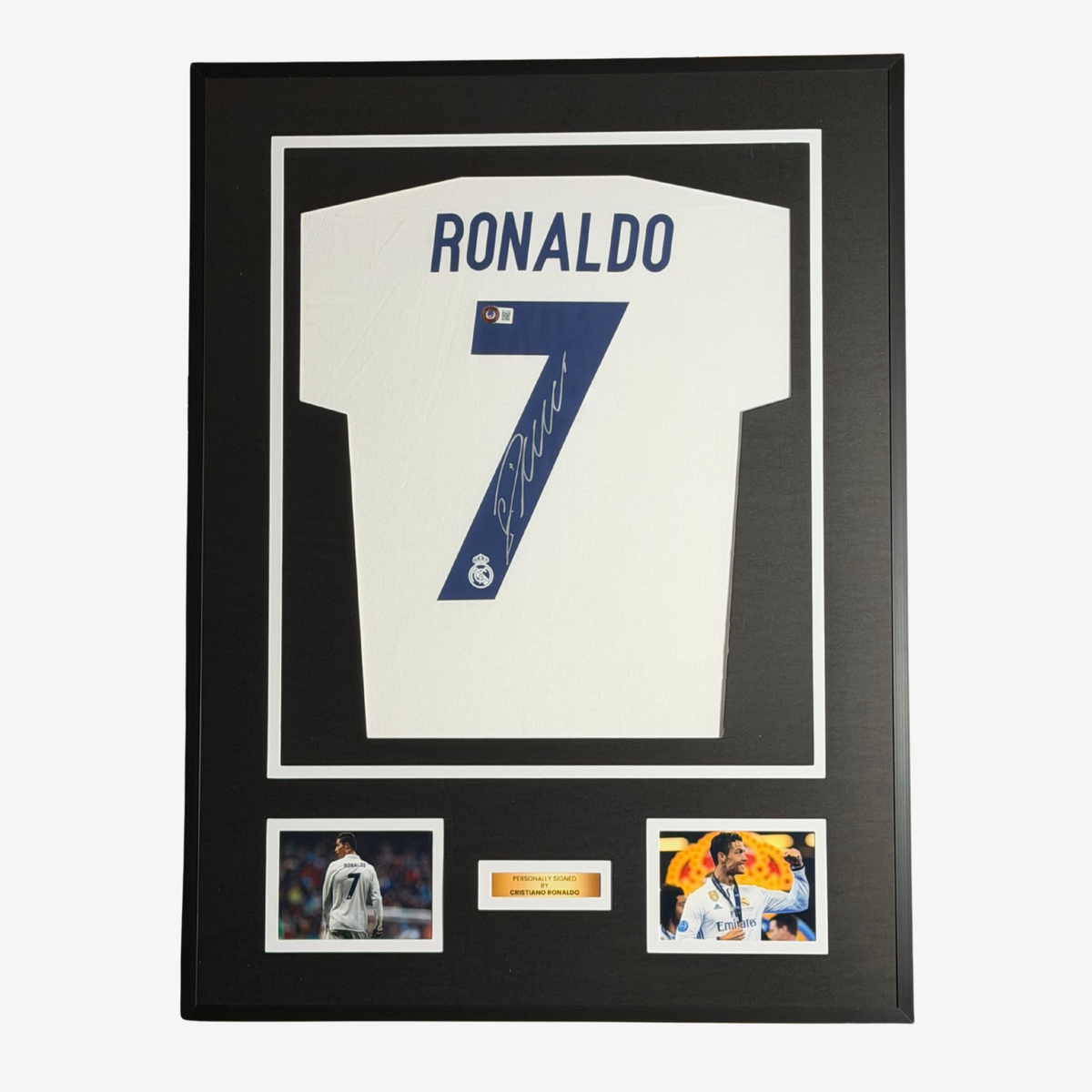 Cristiano Ronaldo Signed Real Madrid Home Shirt Champions League Final 2017 - Framed