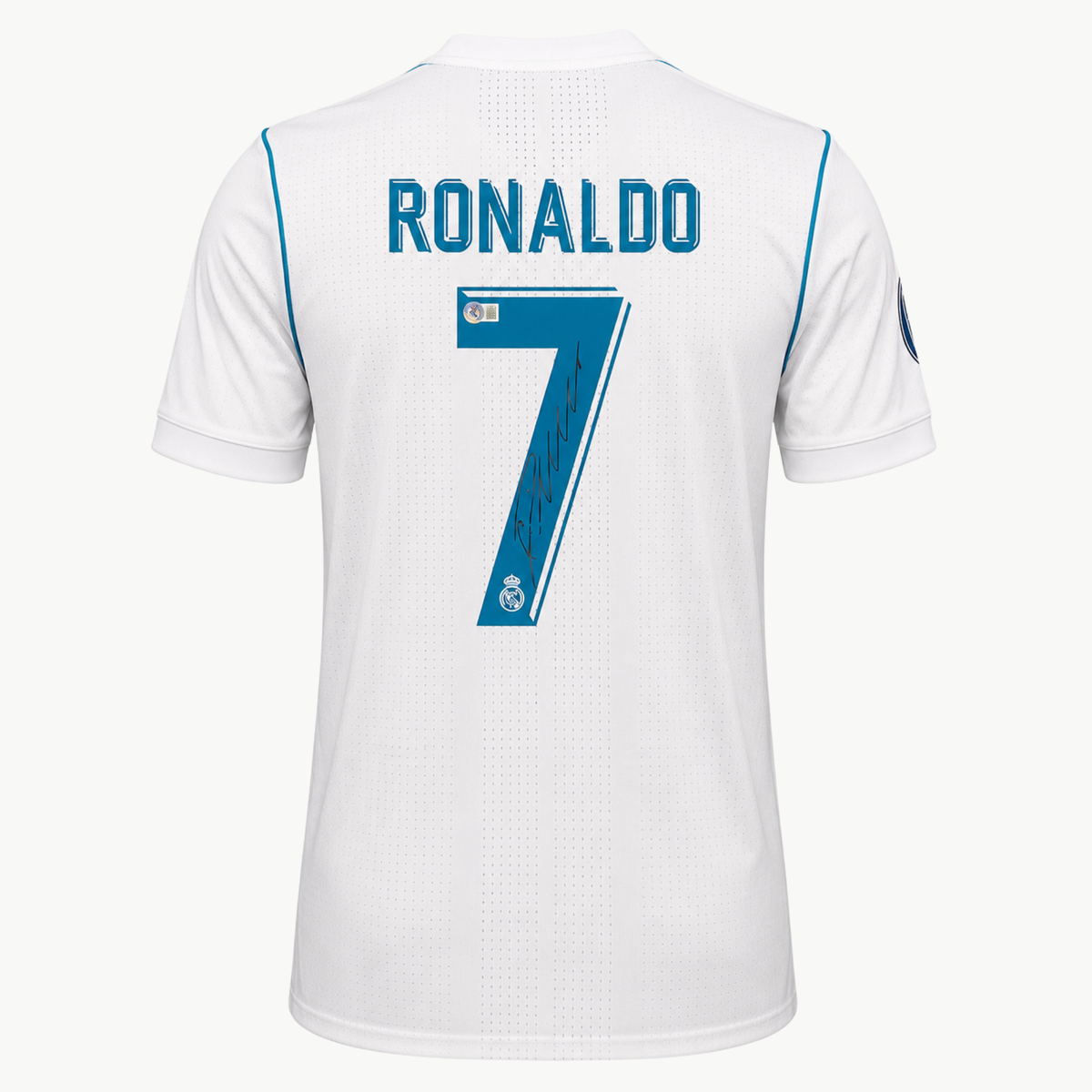 Cristiano Ronaldo Signed Real Madrid Shirt - 2017-18 Champions League Final Kyiv