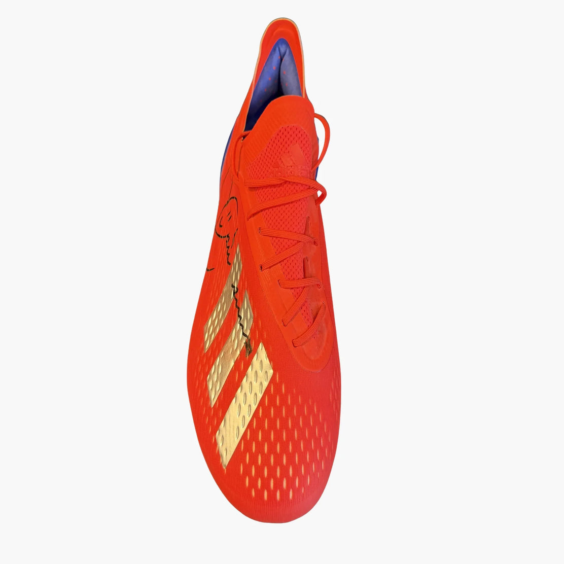DaniAlvesSignedAdidasXFootballBoot-front | Iconic Shirts