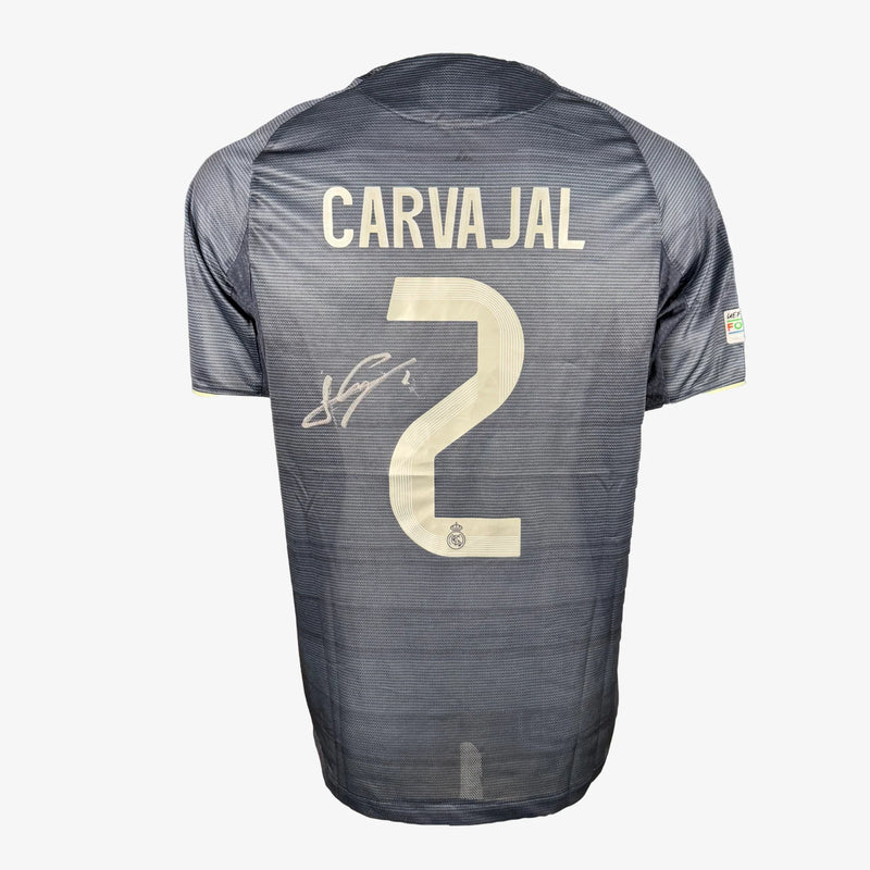 DaniCarvajalSignedRealMadridAwayShirt2025-2026 | Iconic Shirts