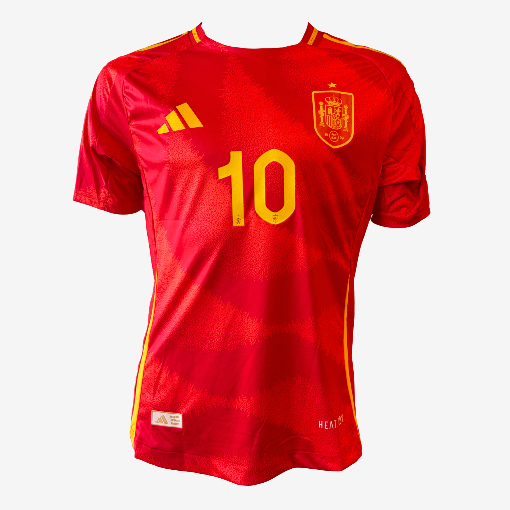 Dani Olmo Signed Spain Home Football Shirt – Euro 2024