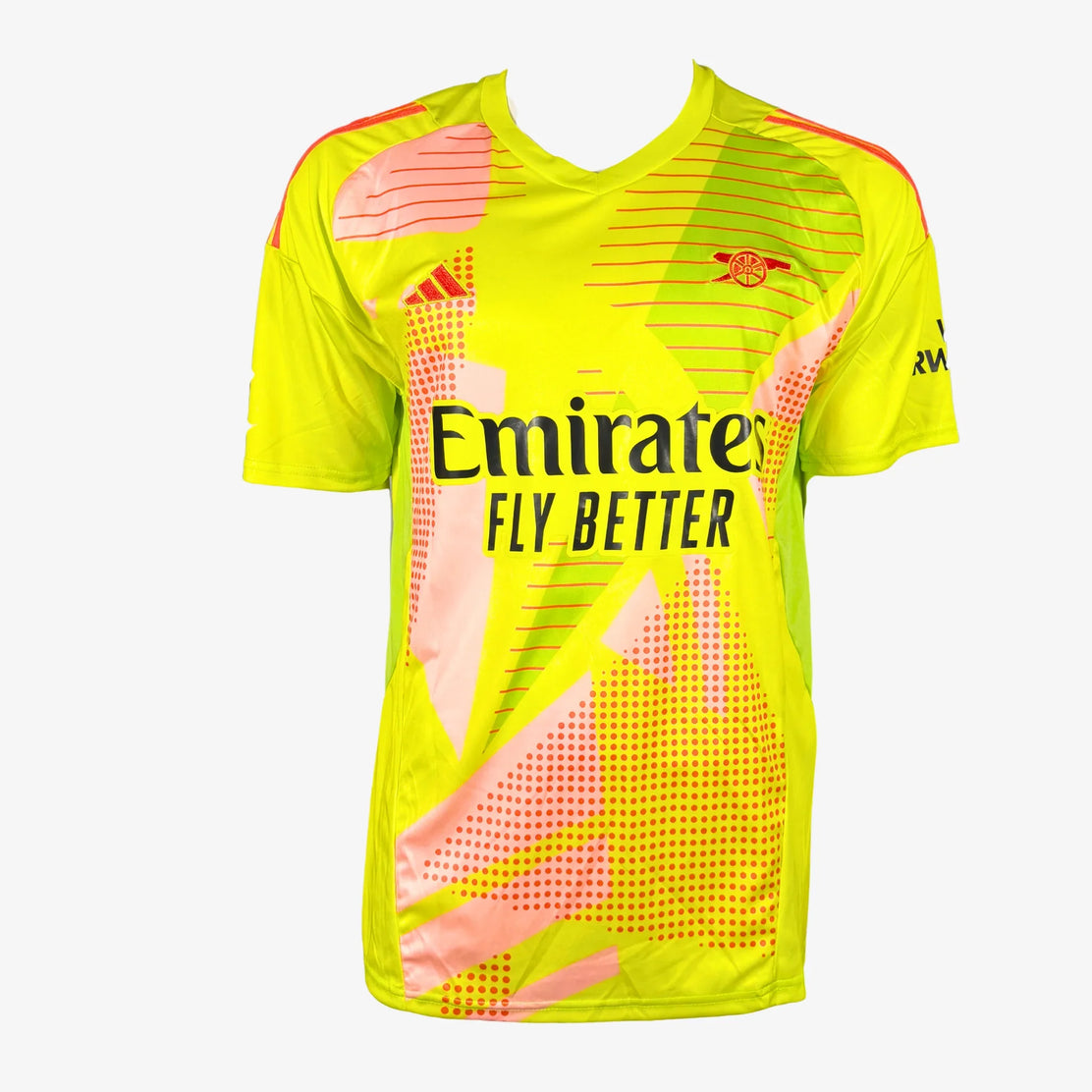 DavidRayaSignedArsenalGoalkeeperShirt2024-2025-front | Iconic Shirts
