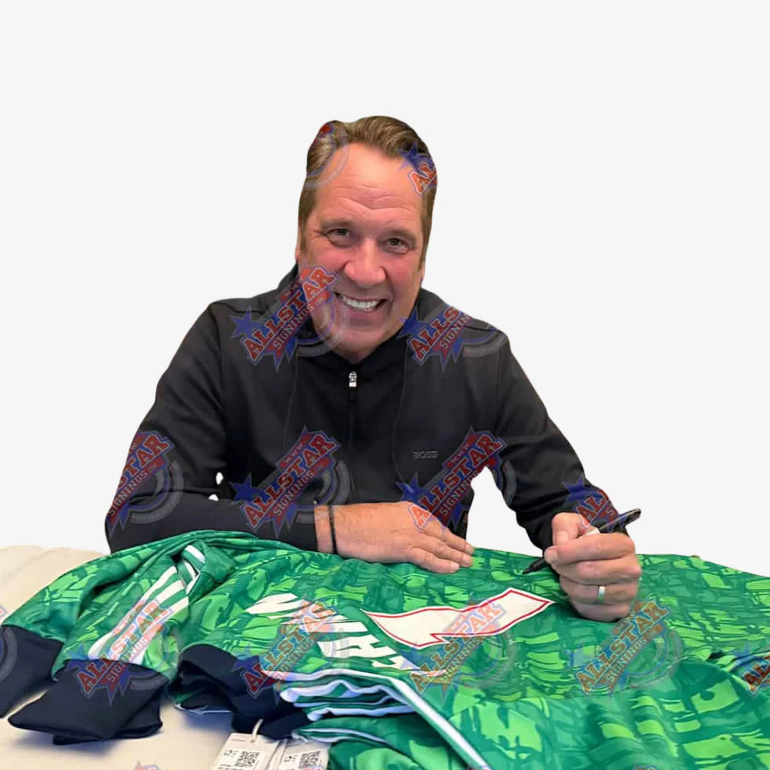 DavidSeamanSignedArsenalGoalkeeperShirt_RetroEdition-proof | Iconic Shirts
