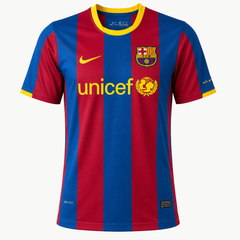 David Villa Signed Barcelona Home Shirt 2010–11
