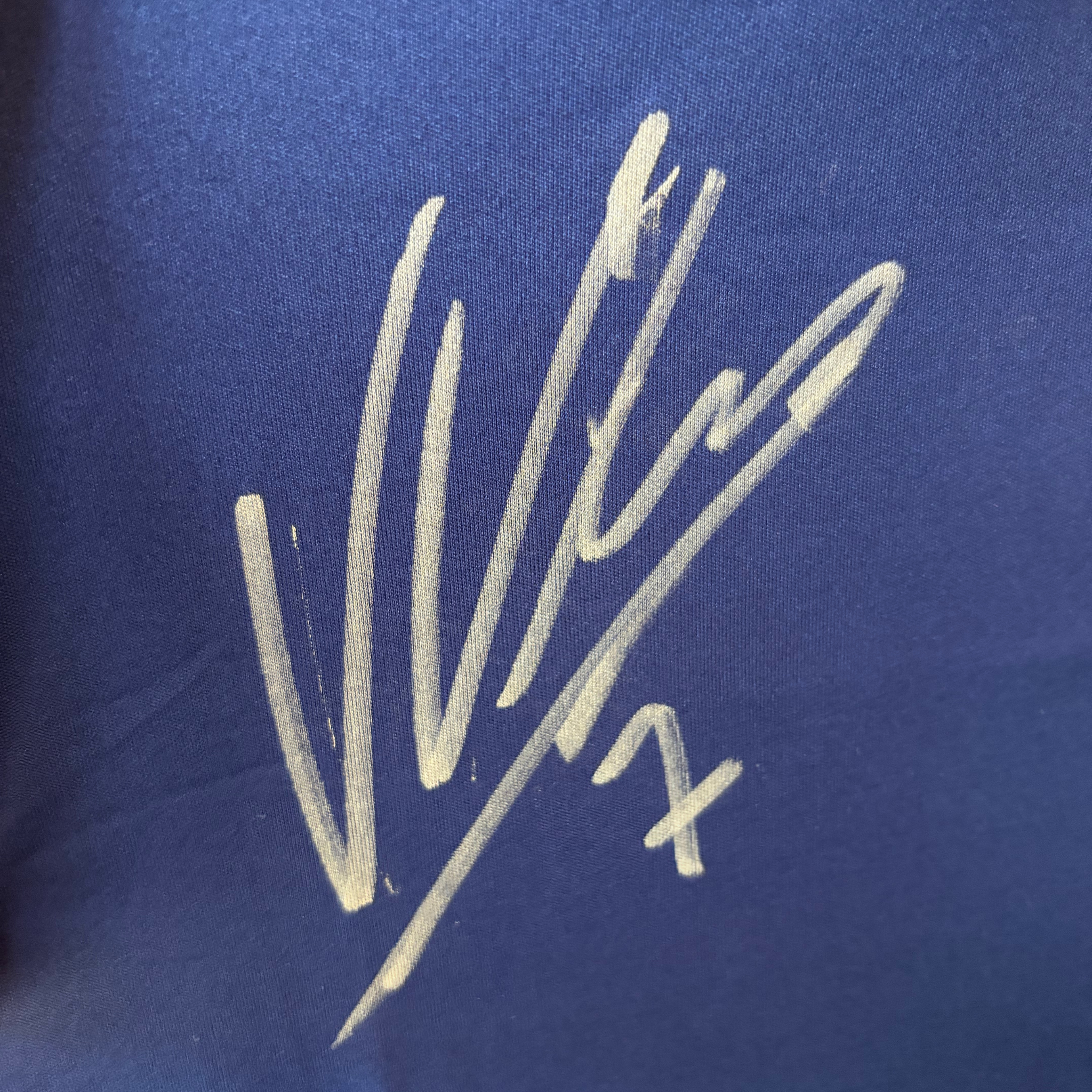 David Villa Signed Spain Away Football Shirt – 2010 World Cup