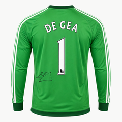 David de Gea Signed Manchester United 2015–16 Goalkeeper Shirt