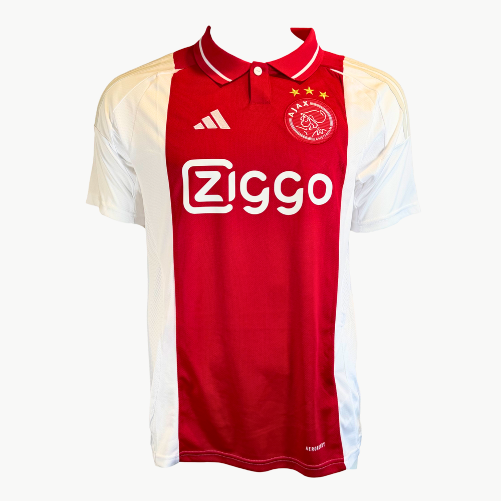 Dennis Bergkamp Signed AFC Ajax 2024–25 Home Shirt - Iconic Shirts # #