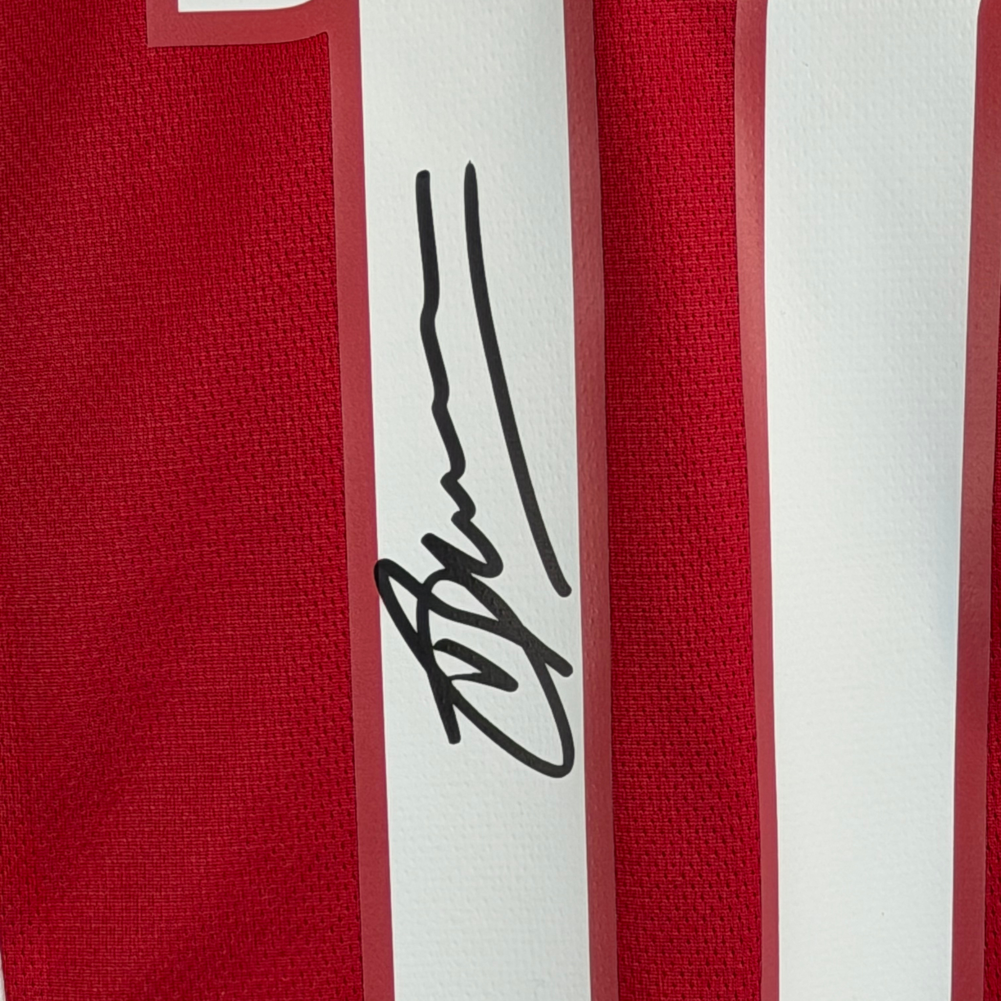 Dennis Bergkamp Signed AFC Ajax 2024–25 Home Shirt - Iconic Shirts # #