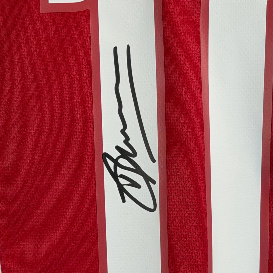 Maillot domicile 2024_25 de l'Ajax signé par Dennis Bergkamp | Iconic Shirts