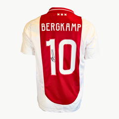 Dennis Bergkamp Signed AFC Ajax 2024–25 Home Shirt - Iconic Shirts # #